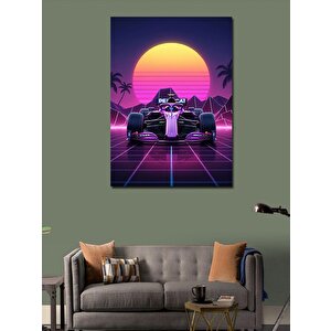 Kanvas Tablo Gün Batımında Formula 50x70 cm