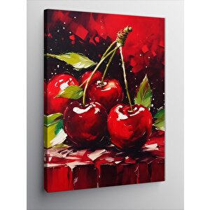 Kanvas Tablo Kirazlar 100x140 cm