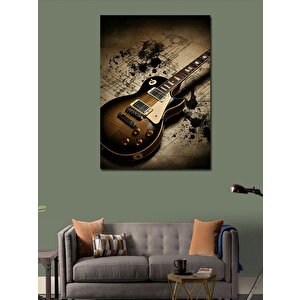 Kanvas Tablo Eski Zamanların Gitari 70x100 cm