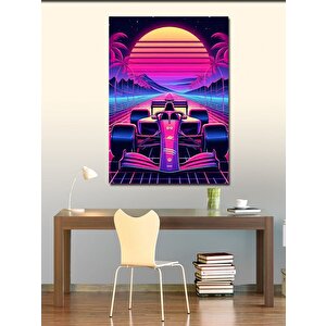 Kanvas Tablo Formula 1 Aracı 50x70 cm