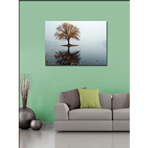 Kanvas Tablo Yaprakları Dökülmüş Ağaç 50x70 cm