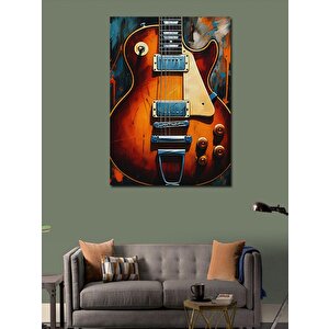 Kanvas Tablo Elektro Gitar 50x70 cm