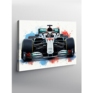 Kanvas Tablo Modern Formula 1 Aracı 50x70 cm