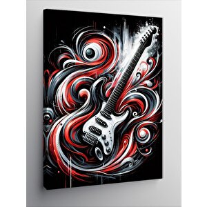 Kanvas Tablo Füzyon Gitar 50x70 cm
