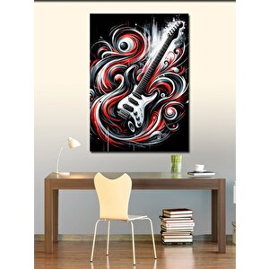 Kanvas Tablo Füzyon Gitar 50x70 cm