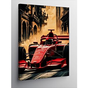 Kanvas Tablo Formula 1 70x100 cm