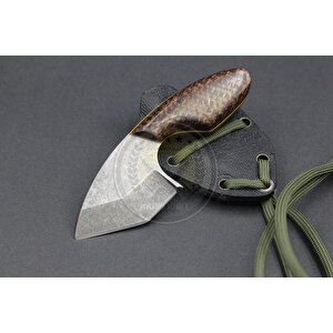 Kanvas Micarta Sap Kolye Bıçak