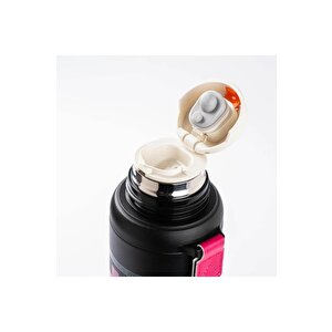 Tantitoni Okadi Color Rim Siyah 650 Ml Paslanmaz Çelik Termos