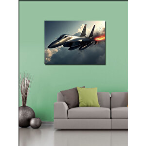 Kanvas Tablo Jet Uçakları Havada 100x140 cm
