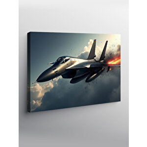 Kanvas Tablo Jet Uçakları Havada 70x100 cm