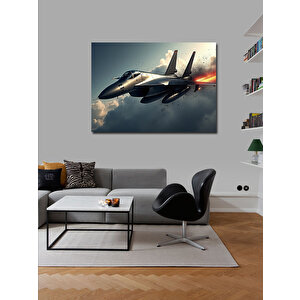 Kanvas Tablo Jet Uçakları Havada 70x100 cm