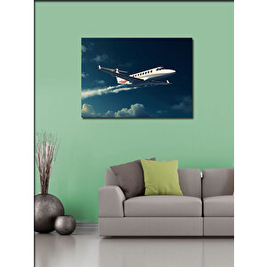 Kanvas Tablo Küçük Jet Uçağı 70x100 cm
