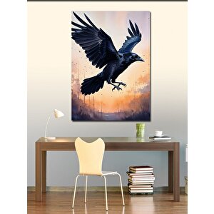 Kanvas Tablo Uçan Karga 70x100 cm