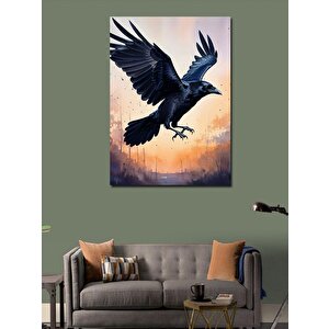Kanvas Tablo Uçan Karga 70x100 cm