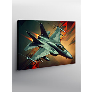 Kanvas Tablo Jet Uçakları Manevrası 50x70 cm