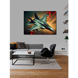 Kanvas Tablo Jet Uçakları Manevrası 50x70 cm