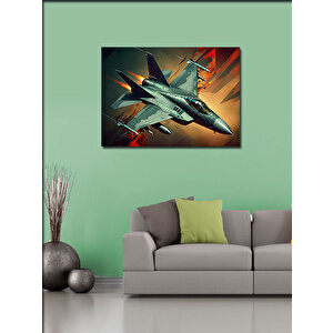 Kanvas Tablo Jet Uçakları Manevrası 50x70 cm
