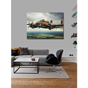Kanvas Tablo Tarihi Uçak Uçuşu 50x70 cm