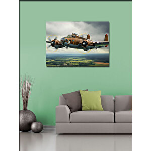 Kanvas Tablo Tarihi Uçak Uçuşu 50x70 cm