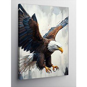 Kanvas Tablo Uçan Kartal 50x70 cm