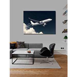 Kanvas Tablo Yolcu Uçağı Kalkışı 70x100 cm
