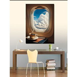 Kanvas Tablo Uçak Penceresinden Manzara 50x70 cm