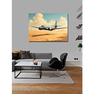 Kanvas Tablo Tarihi Uçak Uçuşu 70x100 cm
