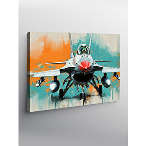 Kanvas Tablo Jet Uçağı 100x140 cm