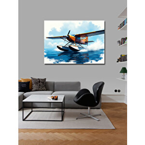 Kanvas Tablo Deniz Uçağı Kalkışı 100x140 cm