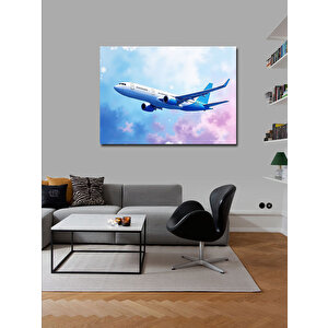 Kanvas Tablo Gökyüzünde Uçak 50x70 cm