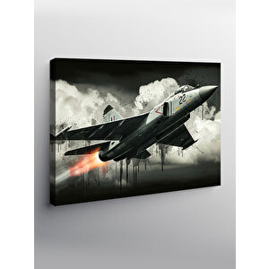 Kanvas Tablo Jet Uçağı 50x70 cm