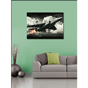 Kanvas Tablo Jet Uçağı 70x100 cm