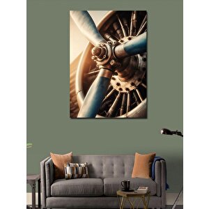 Kanvas Tablo Uçak Pervanesi 50x70 cm
