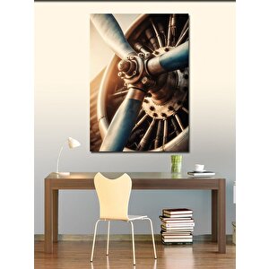 Kanvas Tablo Uçak Pervanesi 70x100 cm