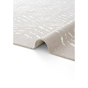 Cool Halı Lovely Bej Kilim Makinede Yıkanabilir Çift Taraflı Akrilik İnce Banyo Balkon Mutfak Kilimi