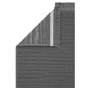 Cool Halı Curly 1120 Antrasit Halı Yolluk Bukle Salon Halısı Hol Koridor Halısı Dokuma Makine Halısı