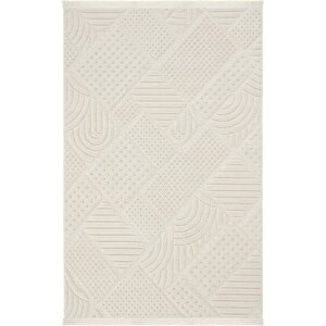 Wood 1119 Bej Halı Yolluk Bukle Salon Halı Antre Hol Koridor Halısı Dokuma Makine Halısı 120x180 cm