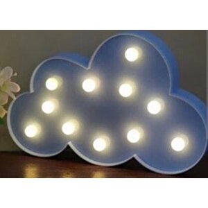 Led Işık Beyaz Bulut Gece Lambası Tdrtr
