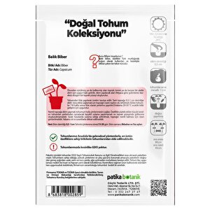 100 Adet Balık Biber Tohumu