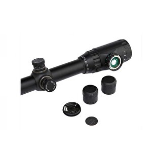 Spike 6-24x50 Aoe Tfek Dürbünü Çift Işık Kırmızı Yeşil Kaynaklı Zoomlu
