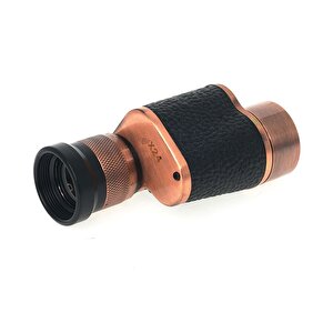6x24 Baıgısh Askeri Tarzi Pirinç Ve Deri Kaplamalı Deri Çantalı Monocular Dürbün Princ Tdrtr