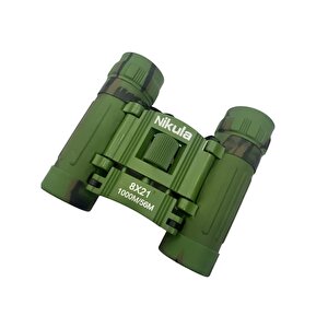 8x21 Dürbün Kamuflaj Dürbünü 56m/1000m Kauçuk Kaplama Tdrtr