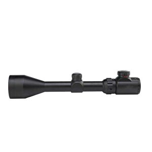 Spike 3-9x50 Zoomlu Keskin Nişancı Tüfek Dürbünü Kırmızı Yeşil Işık Çelik Gövde Tdrtr