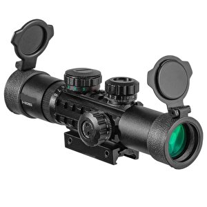Raylı Çift Işıklı Tüfek Dürbünü C3-9x26 Eg 11 Mm / 22 Mm