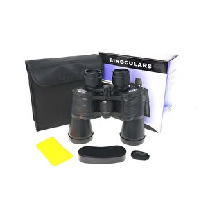 Nikula 100x100 Kauçuk Kaplamalı Mavı Cam Mercekli Dürbün  56m/1000m Tdrtr