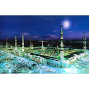 5d Elmas Boyama Ekstra Çözünürlüğe Sahip Medine Resmi Tablosu 40x60 Cm Tdrtr