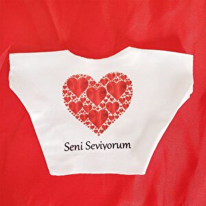 Seni Seviyorum Baskılı Tişört Tdrtr