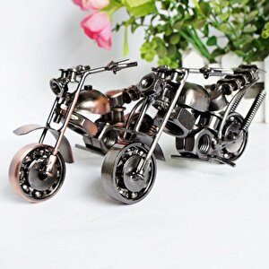 El Yapimi Dekoratif Metal Motor Tdrtr