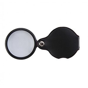5x-50mm-mini Büyüteç Cepte Taşınan Optik Lens Katlanabilir Deri Kaplama Xx1051 Tdrtr