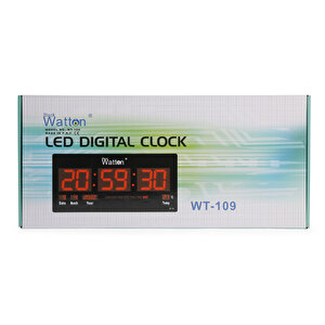 Dijital Duvar Ve Masa Saati Watton Wt-109 Tdrtr